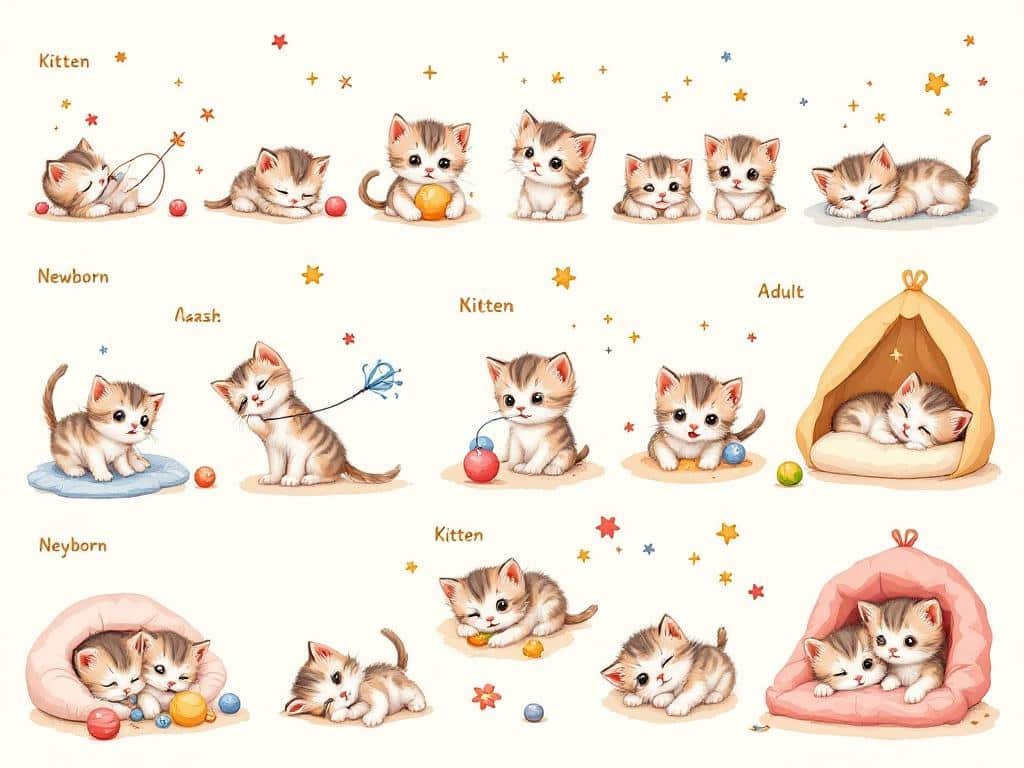 kitten behaviour stages