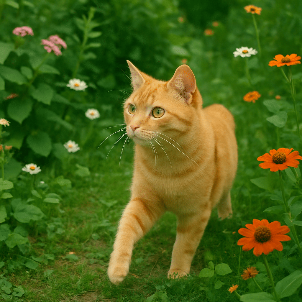 orange cat Fun Facts About Orange Cats playing