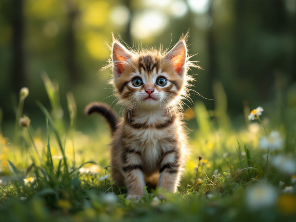 a Feral Kitten