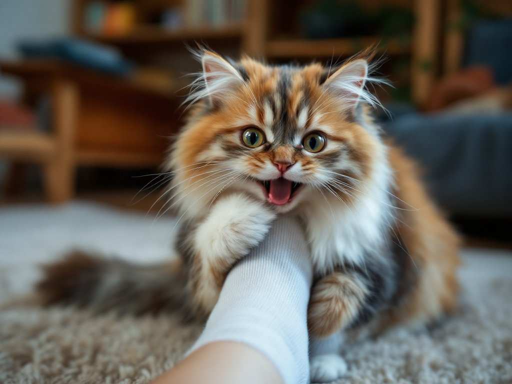 Cat Bite My Ankles