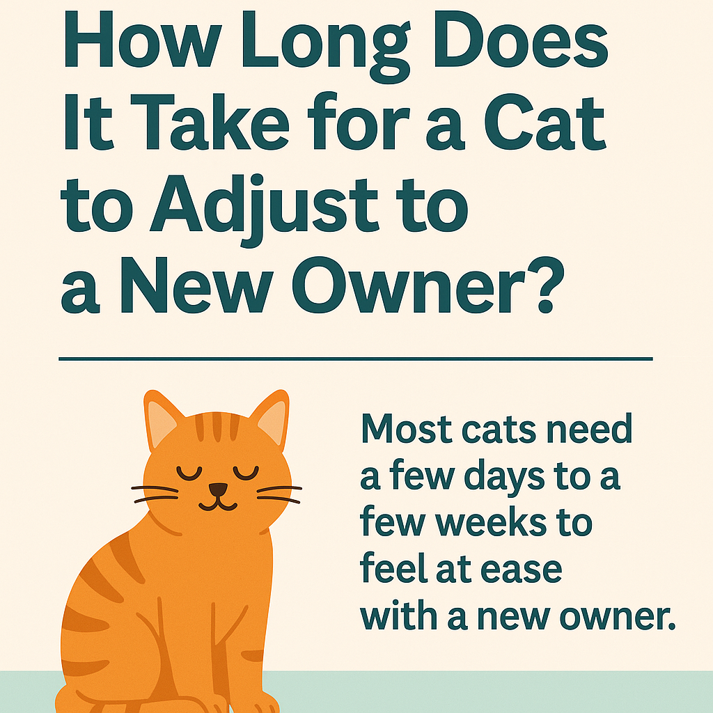 How Long Does It Take for a Cat to Adjust to a New Owner?