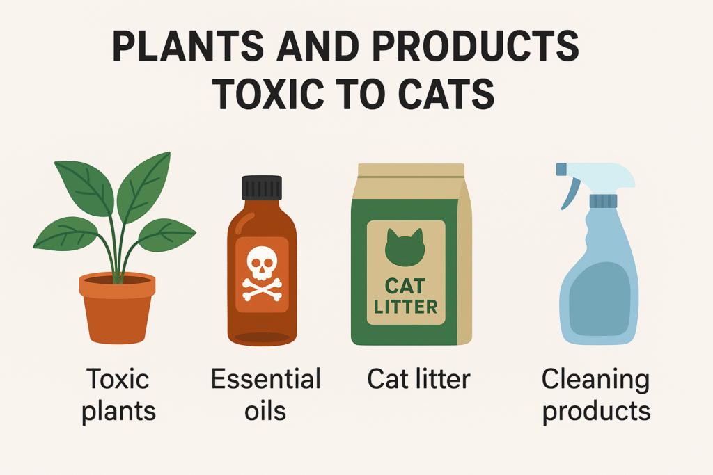 Toxic Plants and Products for Cats