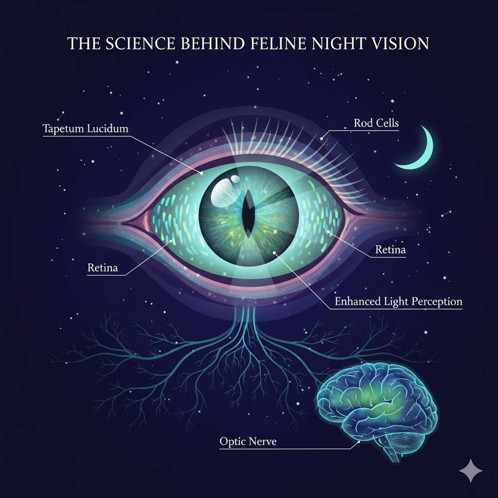 The Science Behind Feline Night Vision - Can Cats see in the dark