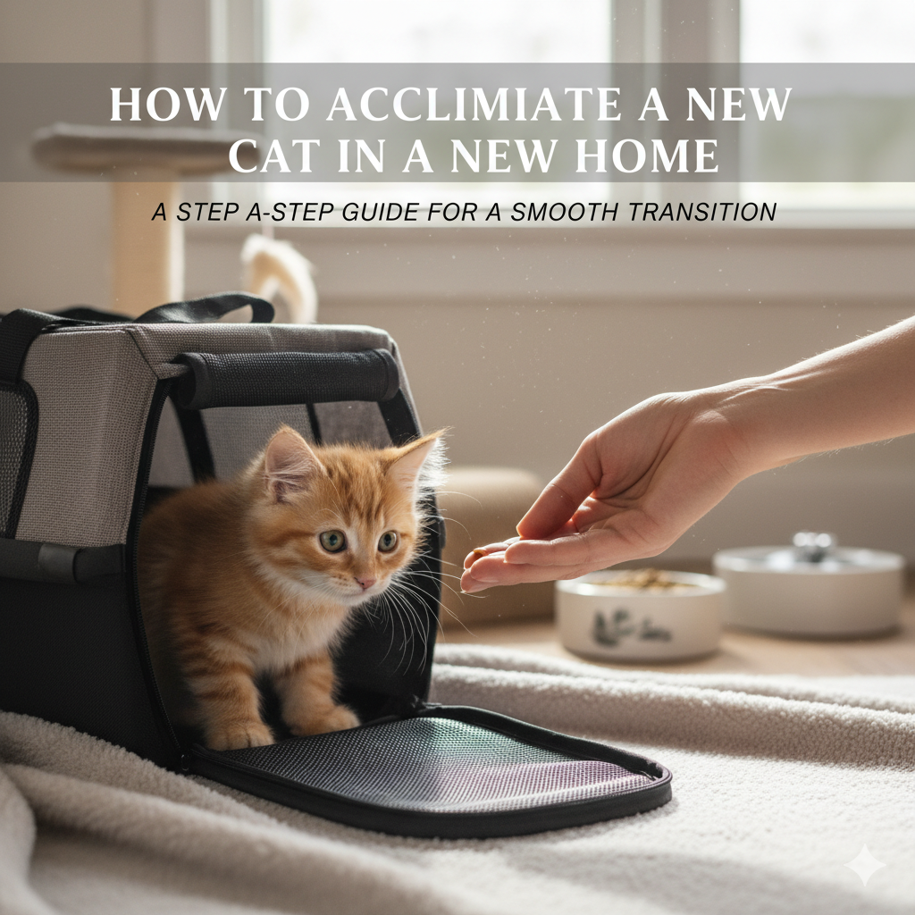 How to Acclimate a New Cat in a New Home