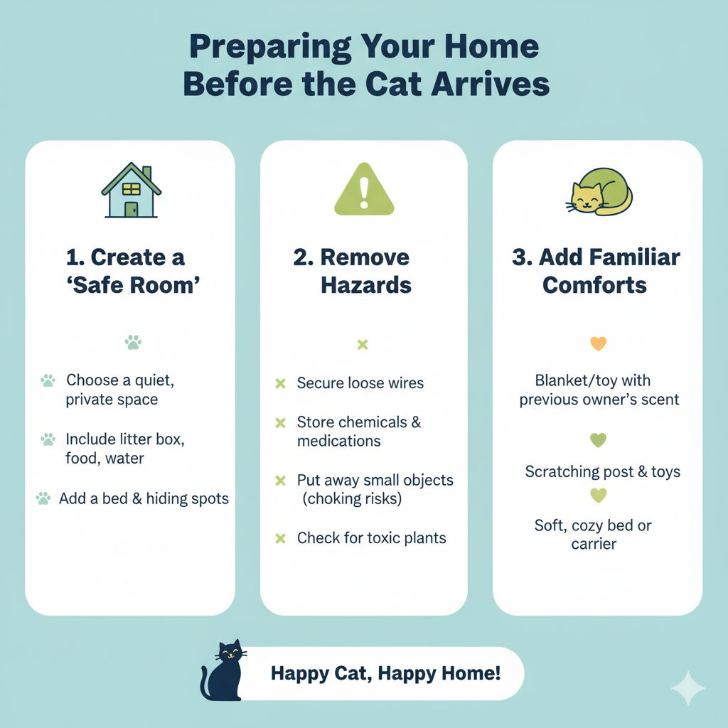 Preparing Your Home Before the New Cat Arrives