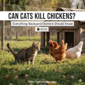 Can Cats Kill Chickens