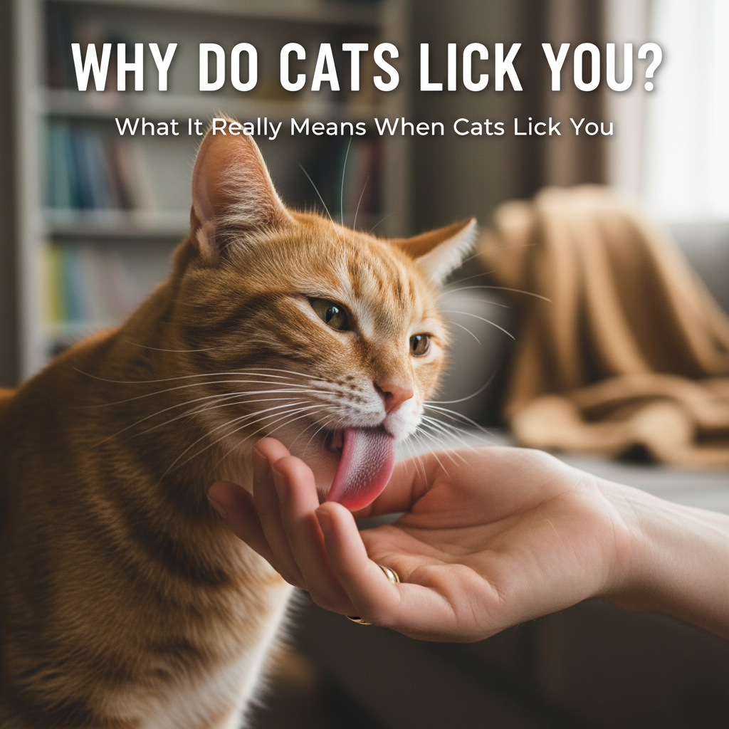 Why Do Cats Lick You? What It Really Means When Cat Lick You