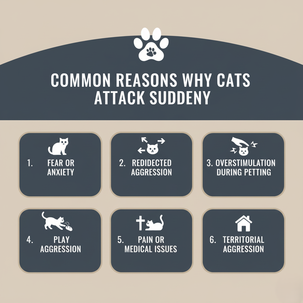 Common Reasons Why Cats Attack Suddenly